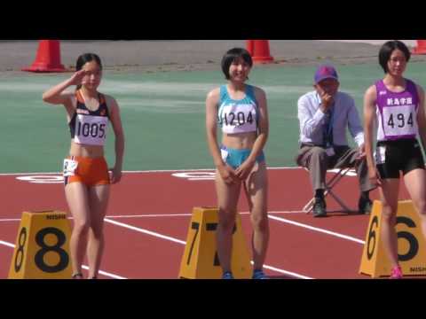 20170519群馬県高校総体女子100m決勝