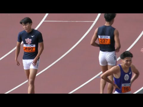 1.2.3部 男子100m 10種競技 関東インカレ陸上2024