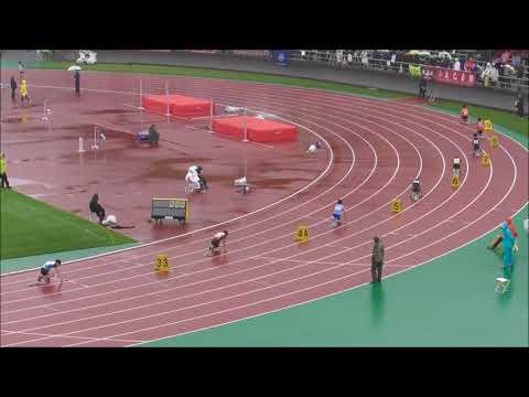 男子4×100mR_準決勝1組_第71回北海道高校陸上20180613