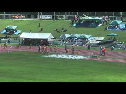 H29　千葉県中学総体　男子200m　準決勝3組