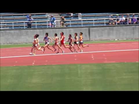 800m女子　予選3組目　～愛媛県高校総体2017・陸上競技～