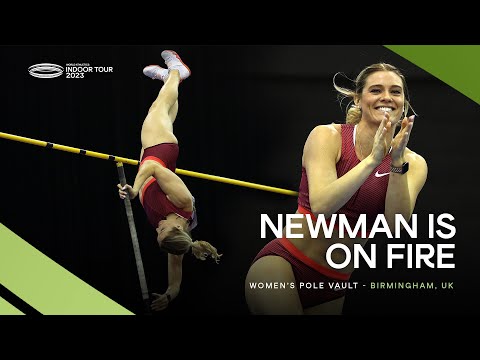 Newman 🇨🇦 dominates the women&#039;s pole vault | World Indoor Tour 2023