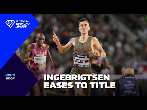 Jakob Ingebrigtsen defends his 1500m title in Brussels - Wanda Diamond League 2024