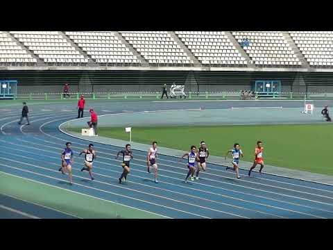 201801012_全九州高校新人陸上_男子100m_予選1組