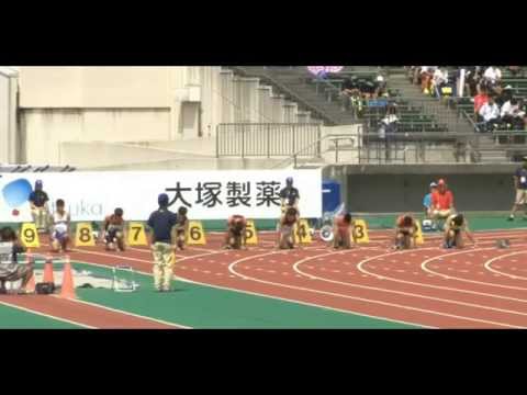 2015 第42回全日本中学校陸上競技選手権大会 男子100ｍ予選8組