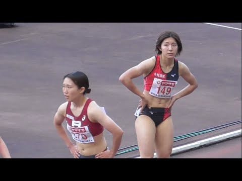 女子400ｍ予選（全2組）日本選手権陸上2022
