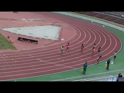 2018 第1回県記録会 高校一般男子100m3組