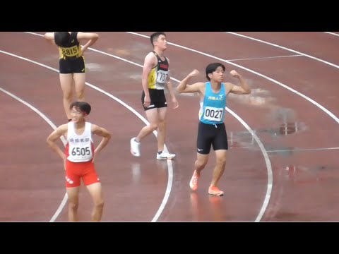 決勝 部門C男子100m エコパトラックゲームズ陸上2024