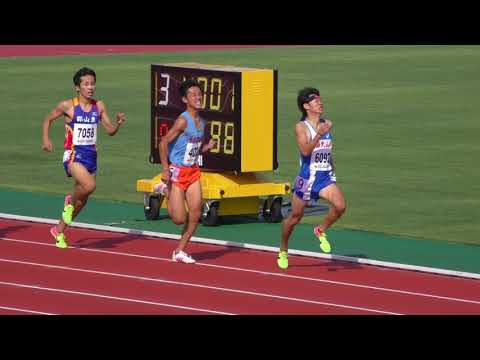 2017 東北高校新人陸上 男子 800m 決勝
