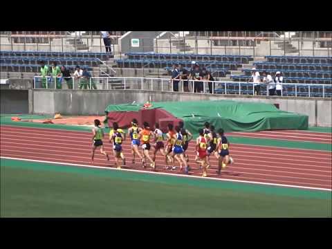 男子八種競技1500m（最終種目）～平成29年度四国高等学校陸上競技対校選手権～