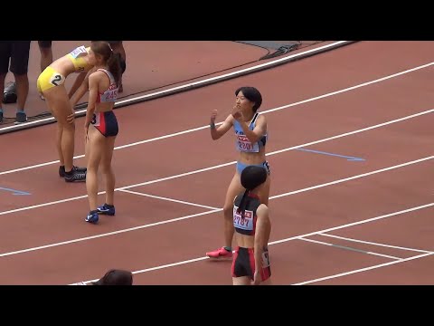 決勝 U20 女子400m 日本選手権陸上2024