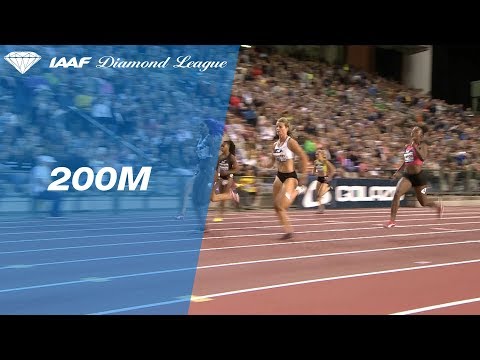 Shaunae Miller-Uibo Tears Down the Home Straight to Claim the Diamond League Trophy