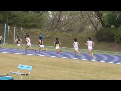 【中大陸上部】280410日体対抗800m1組山本1&#039;52&quot;52藤井1&#039;59&quot;01瀧浪2&#039;03&quot;57