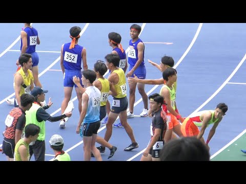 決勝 共通男子4×400ｍＲ 近畿高校ユース陸上2024