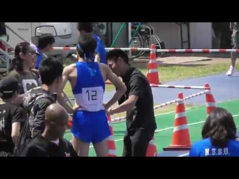 日体大記録会1500m11組 飯澤千翔(山梨学院高校) 3’48”2 2018.5.12