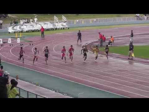 2016近畿中学総体陸上　3年男子100m決勝