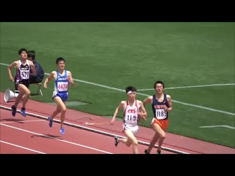 群馬リレーカーニバル2019 男子1500m15組