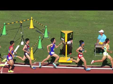 H30　千葉県中学通信陸上　男子1500m　決勝