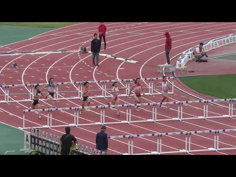 H30　北関東　女子100mH　予選4組