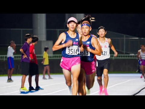 【亀岡ナイター2024】男子3000m 6組(2024年9月7日)