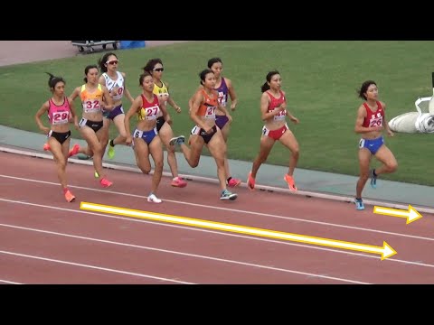 田中希実ｘ塩見綾乃 決勝 成年女子800m 鹿児島国体陸上2023