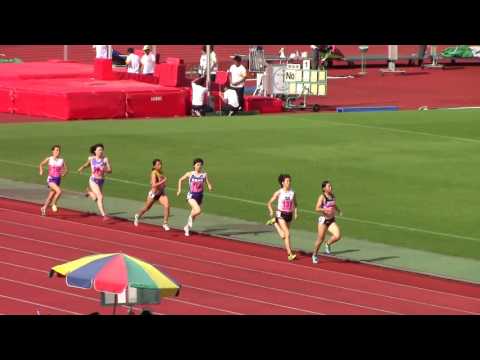 2016 西日本学生陸上 女子800m準決勝1