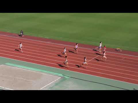 H30　関東高校新人　女子200m　予選3組