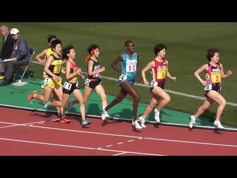 金栗記念選抜中長距離 女子1500m 2組 2017 /04 /01