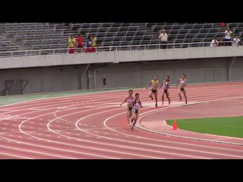 2017 西日本インカレ陸上 女子4×400mR 決勝