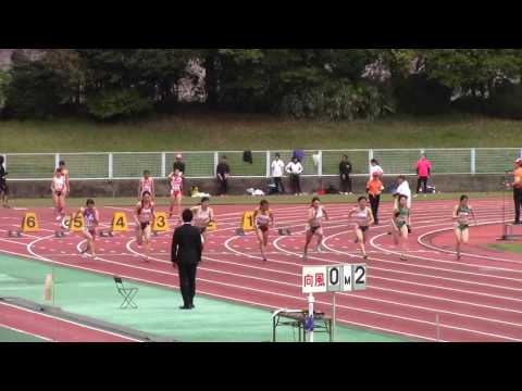 2017東海学生春季女子100m 1