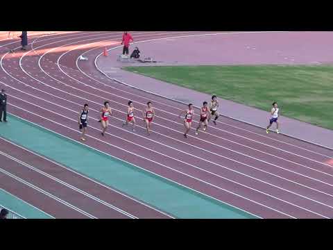 2019 第1回県記録会 中学男子100mタイムレース13組