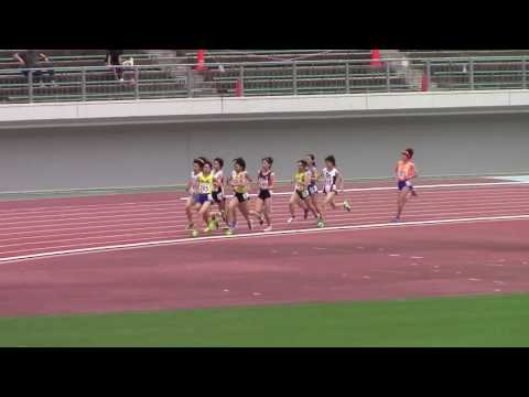 2016 東海高校総体陸上 女子1500m予選2