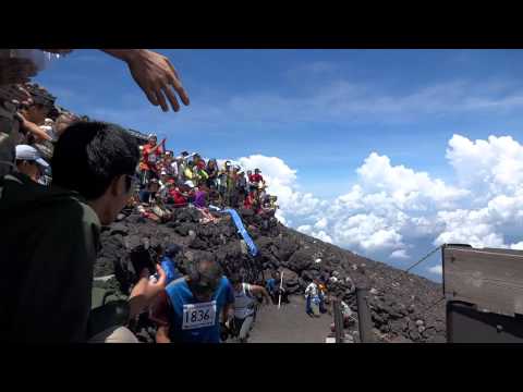 2012 富士登山競走　関門ギリギリの声援
