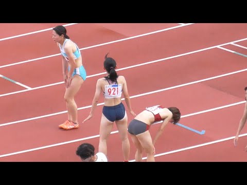 予選-準決勝 女子400m 西日本インカレ陸上2024