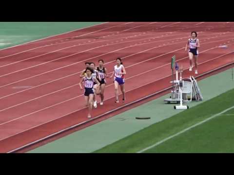 第81回京都学生陸上競技対校選手権大会　女子オープン1500ｍ1組
