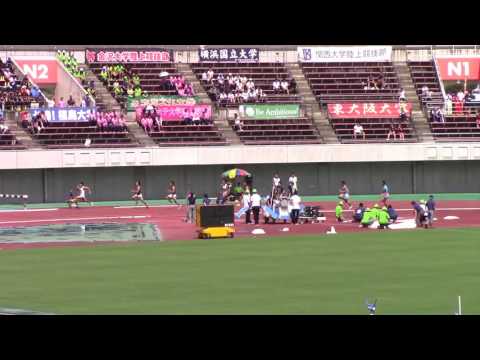2016 日本インカレ陸上 男子200m決勝