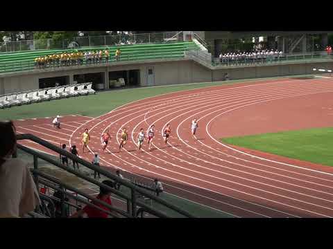2019.06.30 第65回岡山県選手権 男子200ｍ 決勝