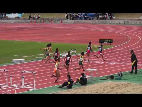 2018京都高校陸上　市内ブロック予選　男子110mH1組