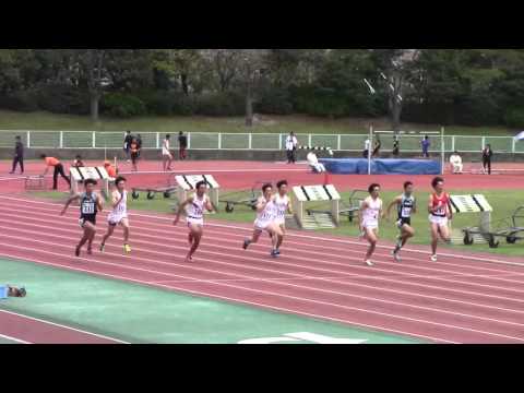 2016東海学生春季 男子100m予選 3