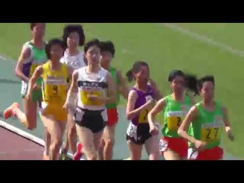 5000m 女子1部 決勝 関東ｲﾝｶﾚ陸上 日産ｽﾀｼﾞｱﾑ横浜 2015.5.17