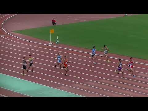 20190929北九州市中学新人陸上 男子200m決勝