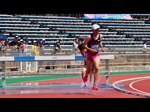 市内IH2024 男子3000m障害1組【第77回京都府高等学校陸上競技対校選手権大会市内ブロック予選会】