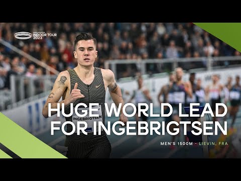 Ingebrigtsen sets track on 🔥 | World Indoor Tour 2023