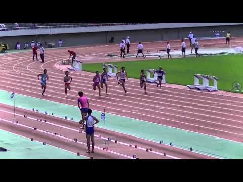 2015中国五県 男子100m予選5組