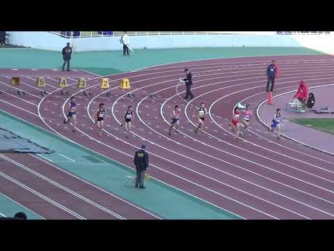 2019 第1回県記録会 高校・一般女子100mタイムレース6組