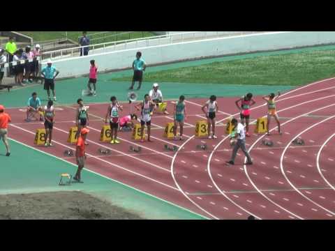 H29　千葉県　中学通信陸上　2年男子100m　準決勝1組