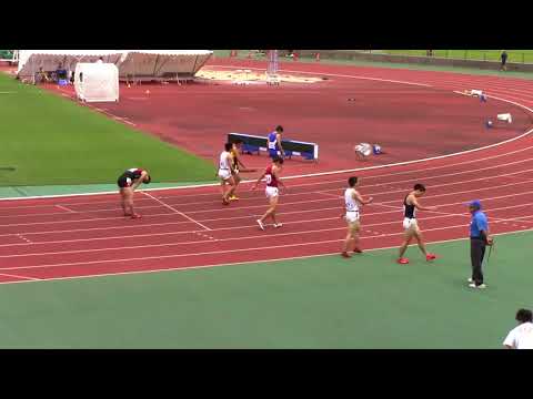 2018西日本インカレ陸上 男子400m　タイムレース