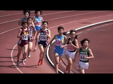 第27回群馬大学競技会2018.4.1 女子1500m2組