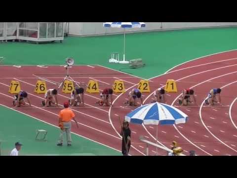 第51回全国高等専門学校体育大会陸上競技　男子100m　決勝　2016/8/25