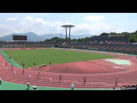 2017福岡県中学陸上大会『低男子4×100mR 決勝』